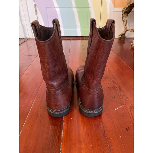 LaCrosse Foreman Wellington HD 11 Leather Work Boots Men 11 Oil & Slip Resistant